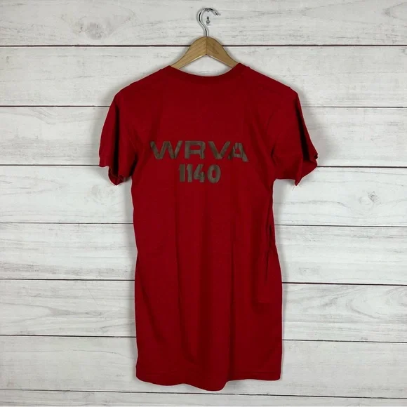 Vintage 1974 RARE Richmond Virginia WRVA Radio T-Shirt Fits like Small